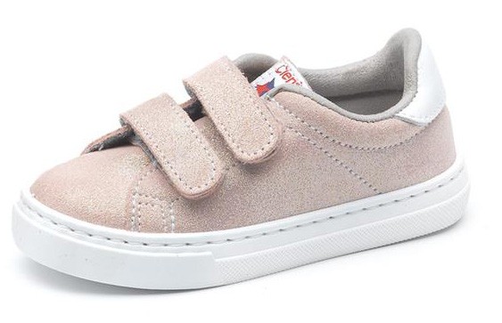 Comprar Zapatillas Deportivas Niña Blanca Con Velcro Estrella Glitter 🌟👸r